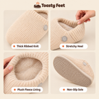 Toasty Feet Heated Slippers